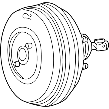 2001 Lincoln LS Brake Booster - XW4Z-2005-AA