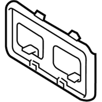 Ford BC3Z-17A385-AA License Bracket