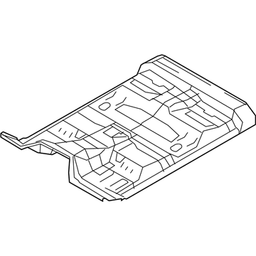 2010 Ford F-250 Super Duty Floor Pan - 7C3Z-2611000-A