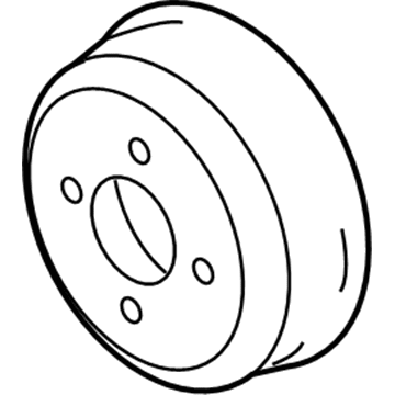 Ford 6L2Z-8509-AA Pulley