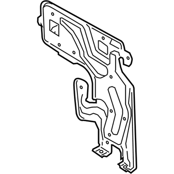 Lincoln HP5Z-8983-A Receiver Bracket