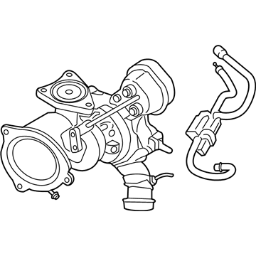 Ford CJ5Z-6K682-L Turbocharger