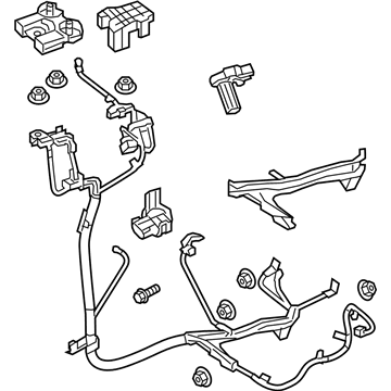 Ford DL3Z-14300-C Battery Cable Assembly