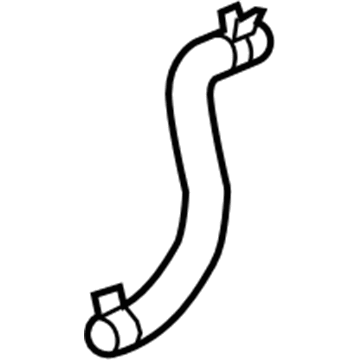 Ford YL8Z-8075-DA Hose - Supply Tank To Radiator