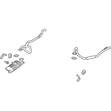 Mercury Tail Pipe - 6W7Z-5230-BA