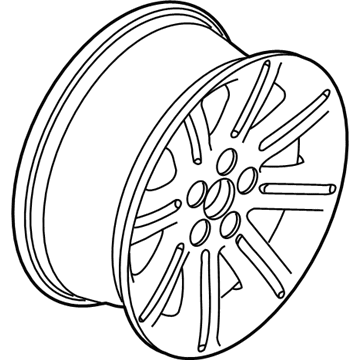 Ford BA8Z-1007-B Wheel, Alloy