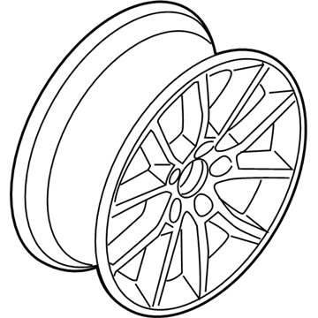 Ford DA8Z-1007-G Wheel, Alloy