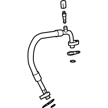 Ford BR3Z-19D742-C Front A/C Hose