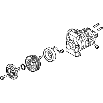 Ford Mustang A/C Compressor - BR3Z-19703-A