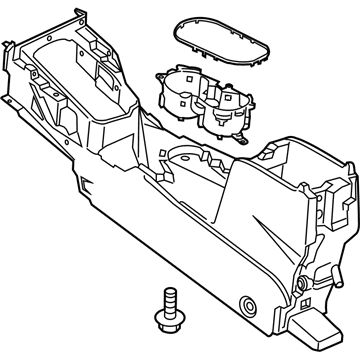 Ford D2BZ-58045A36-BD Panel Assembly - Console