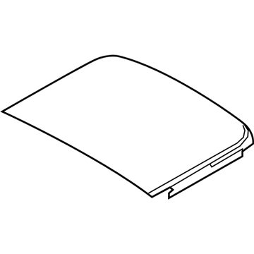 Lincoln Sunroof - 8A5Z-54500A18-B