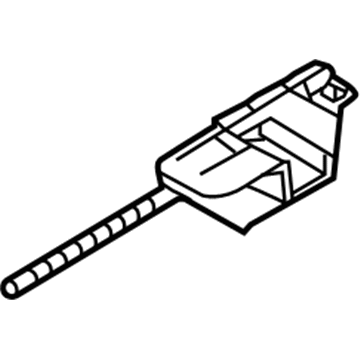 Lincoln BA5Z-54518A00-A Cable & Guide