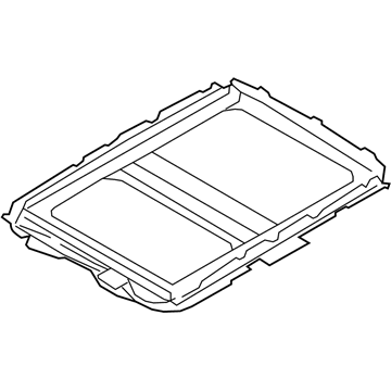 Lincoln BA5Z-5451070-A Sunroof Frame