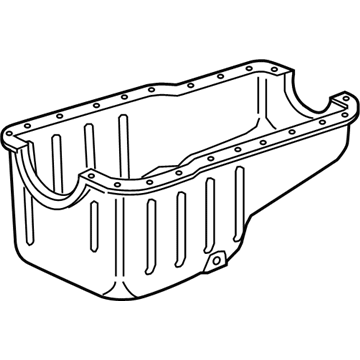 Ford E7UZ-6675-A Oil Pan