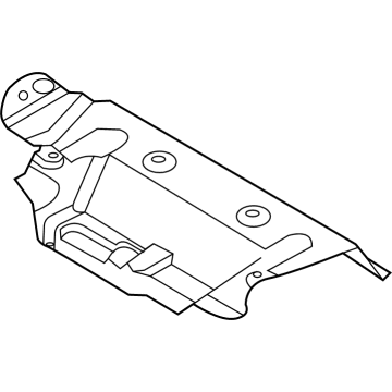 Lincoln LX6Z-5811434-H Heat Shield