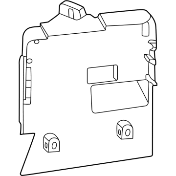 Ford NZ6Z-14D189-A Blind Spot Radar Bracket