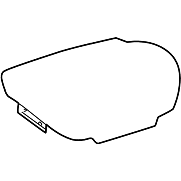 Ford 3C7Z-7862900-BAA Seat Cushion Cover Assembly