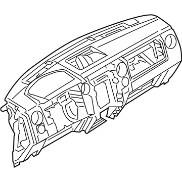 Ford DL3Z-1504320-CD Instrument Panel