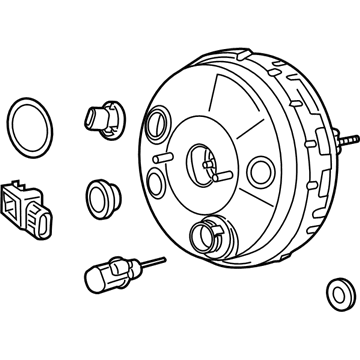 2014 Ford Fusion Brake Booster - DG9Z-2005-M