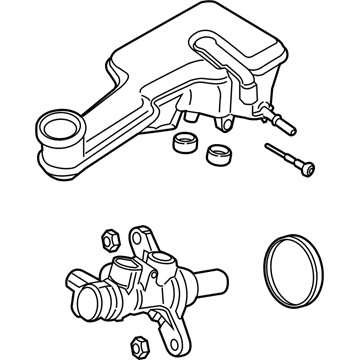 2016 Lincoln MKZ Brake Master Cylinder - DG9Z-2140-D