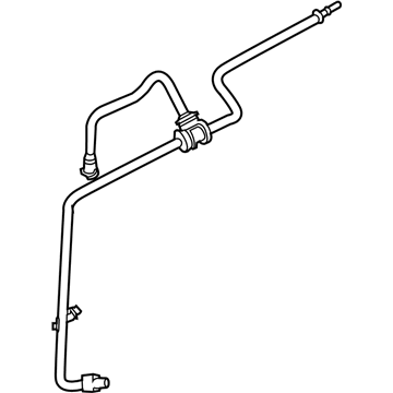 Lincoln Brake Booster Vacuum Hose - DG9Z-9C490-H