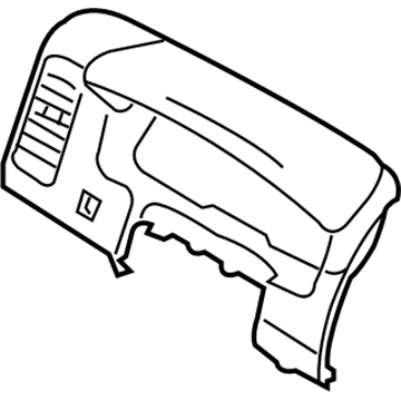 Ford 7A1Z-78044D70-DD Panel - Instrument