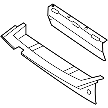 Ford 6L2Z-8349-AA Lower Deflector