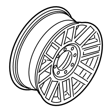 Ford HC3Z-1007-K Wheel, Alloy