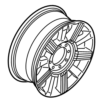 2018 Ford F-350 Super Duty Spare Wheel - JC3Z-1007-A