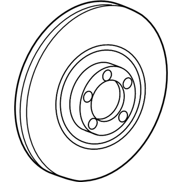 Lincoln 7U2Z-1V125-HC Rotor