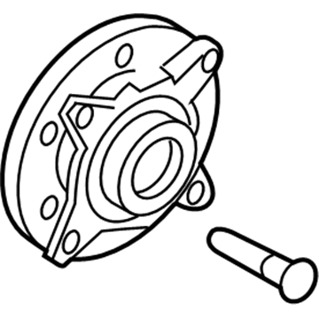 Lincoln FL1Z-1104-G Hub Assembly