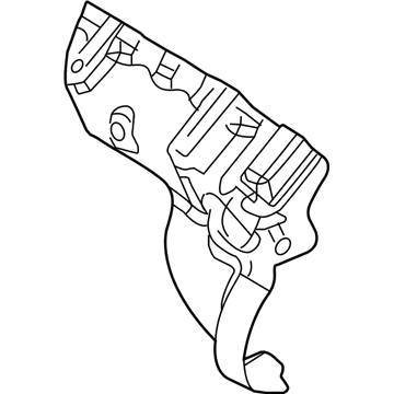 Ford GB5Z-9Y427-A Heat Shield