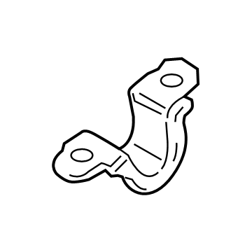 Ford DG9Z-5B484-A Stabilizer Bar Bracket