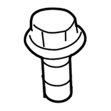 Ford -W503921-S438 Heat Shield Screw