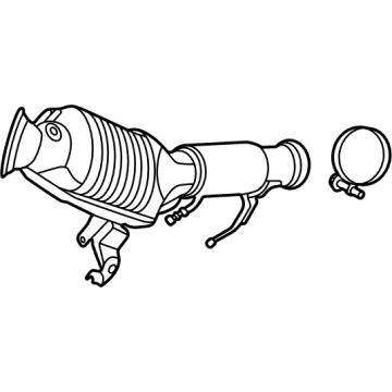 2020 Ford Escape Catalytic Converter - LX6Z-5E212-LA