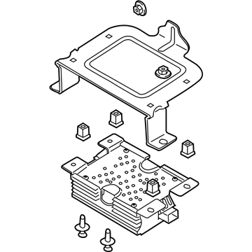 Ford 7G1Z-18B849-A Amplifier, Driver Side Ford 7G1Z-18B849-A Amplifier, Driver Side