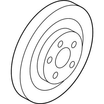 Ford 7U2Z-1V125-EE Rotor