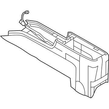 Ford 7W3Z-54045A36-AB Panel Assembly - Console