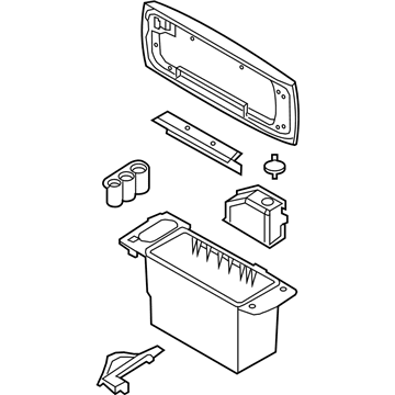 Ford 6W3Z-5406024-AA Door Assembly