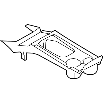 Mercury Center Console Base - 1W3Z-5404567-AAE