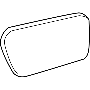 Mercury Milan Car Mirror - 9E5Z-17K707-D