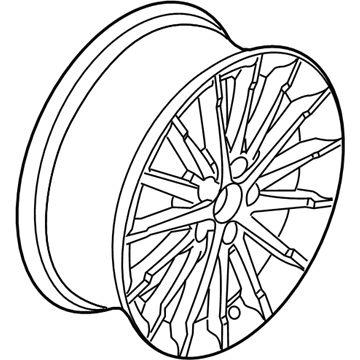 Ford CM5Z-1007-A Wheel, Alloy