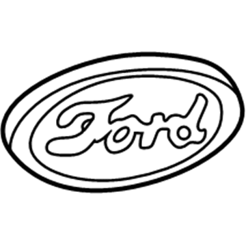 Ford F87Z-9842528-CA Nameplate