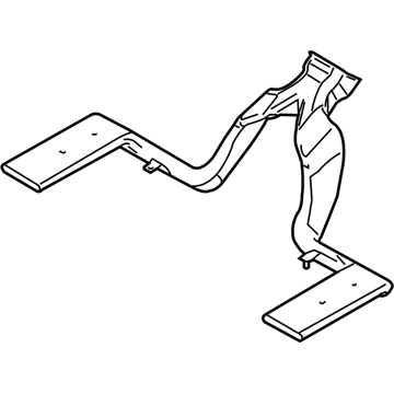 Lincoln 8A5Z-18C420-A Floor Duct