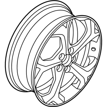 Ford PJ6Z-1007-E WHEEL ASY