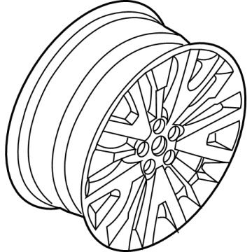 Ford LJ6Z-1007-D Wheel, Alloy