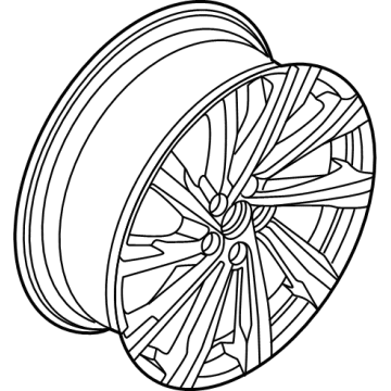 Ford LV4Z-1007-N Wheel, Alloy