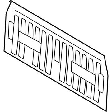 Ford KB3Z-2140300-A PANEL ASY - BACK