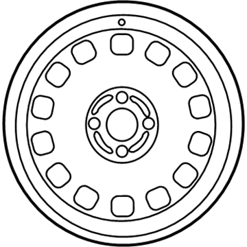 Ford F8RZ-1007-FA Wheel, Alloy