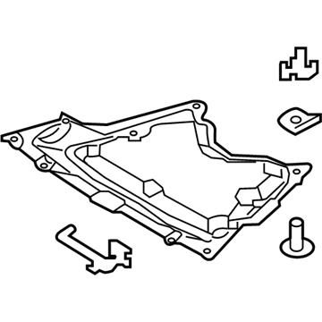 Ford FB5Z-7810494-B Lower Shield